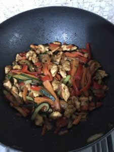 paste de orez cu legume