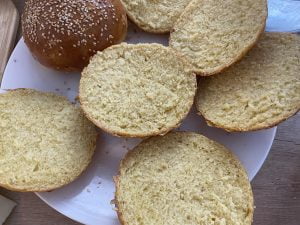 chiflele pentru burger feliate