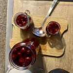 compot de visine in borcane