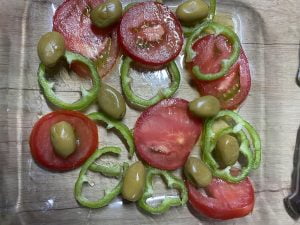 asamblare feta la cuptor