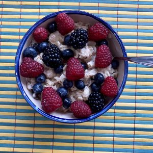 terci de ovăz cu fructe