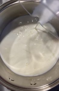 laptele pentru terci