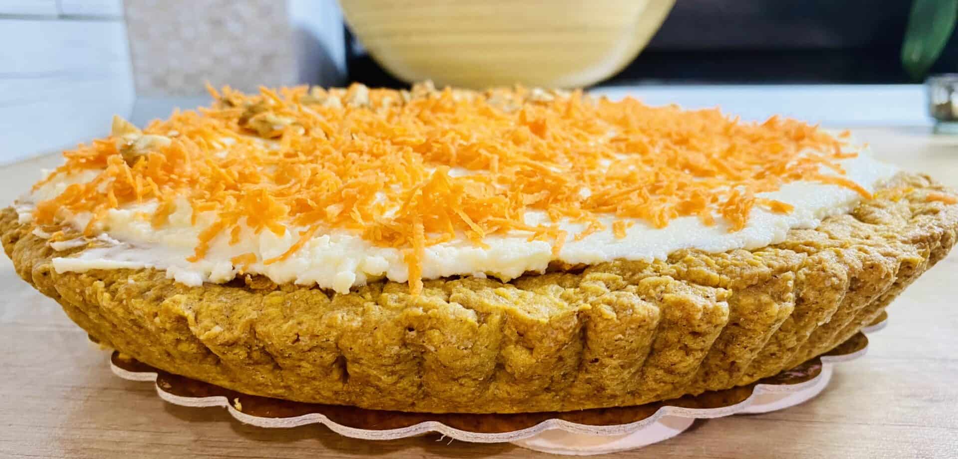 Tarta de dovleac cu crema de mascarpone