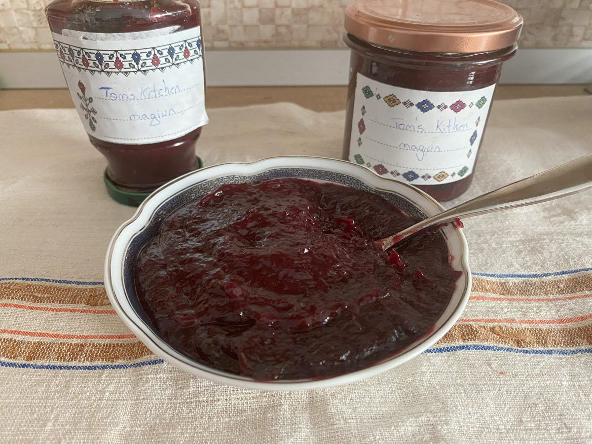 Magiun de prune fără zahăr