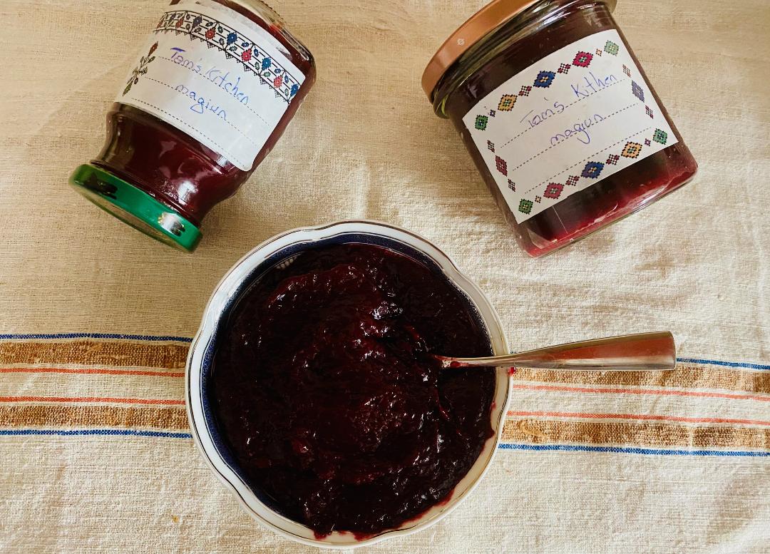 Magiun de prune fără zahăr