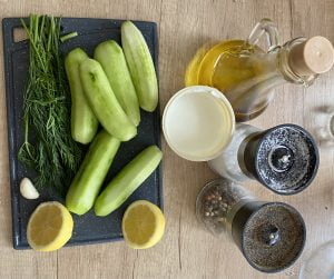 Ingrediente tsatsiki