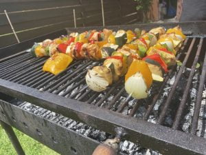 Frigărui de pui la gătar